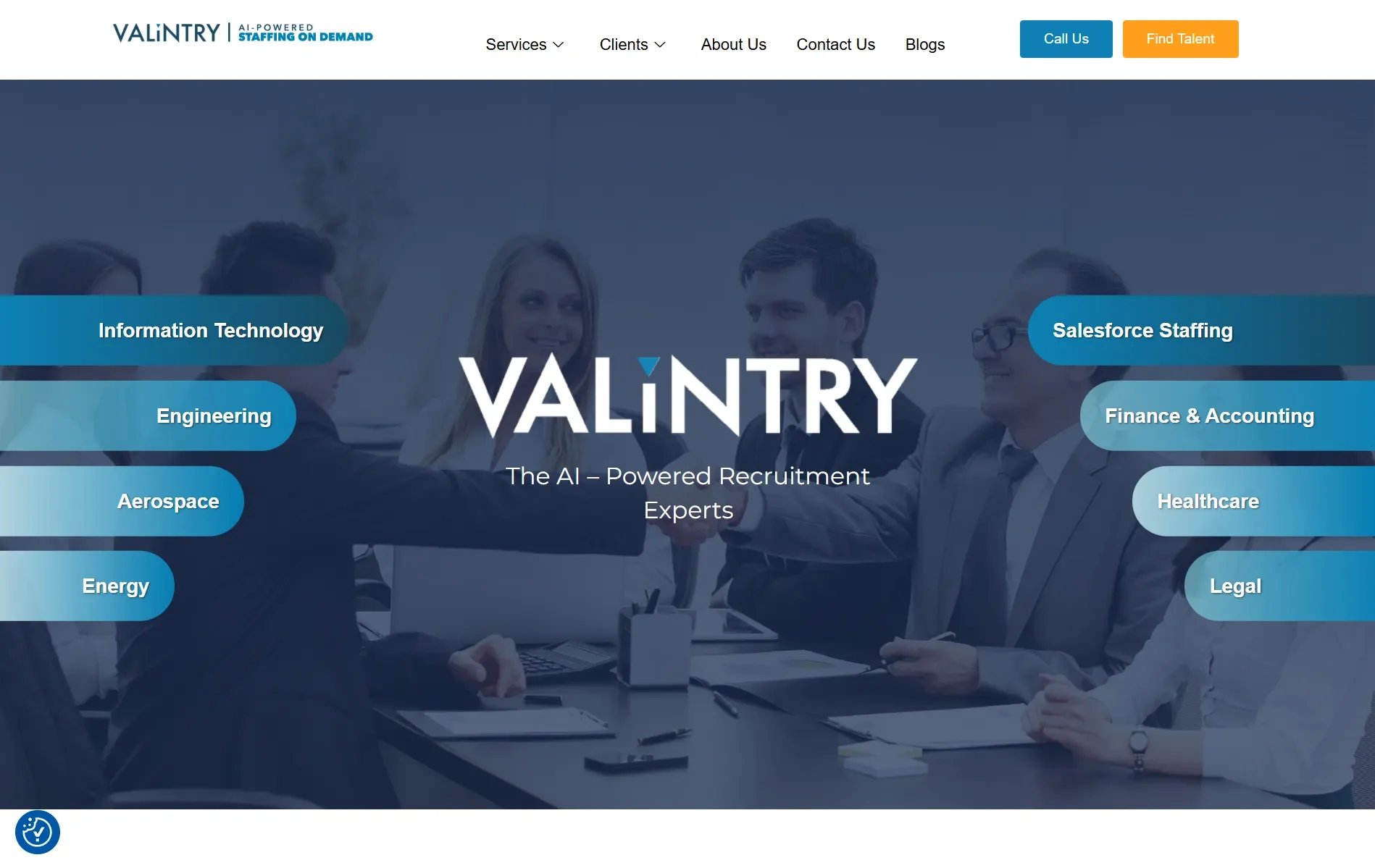 Valintry website