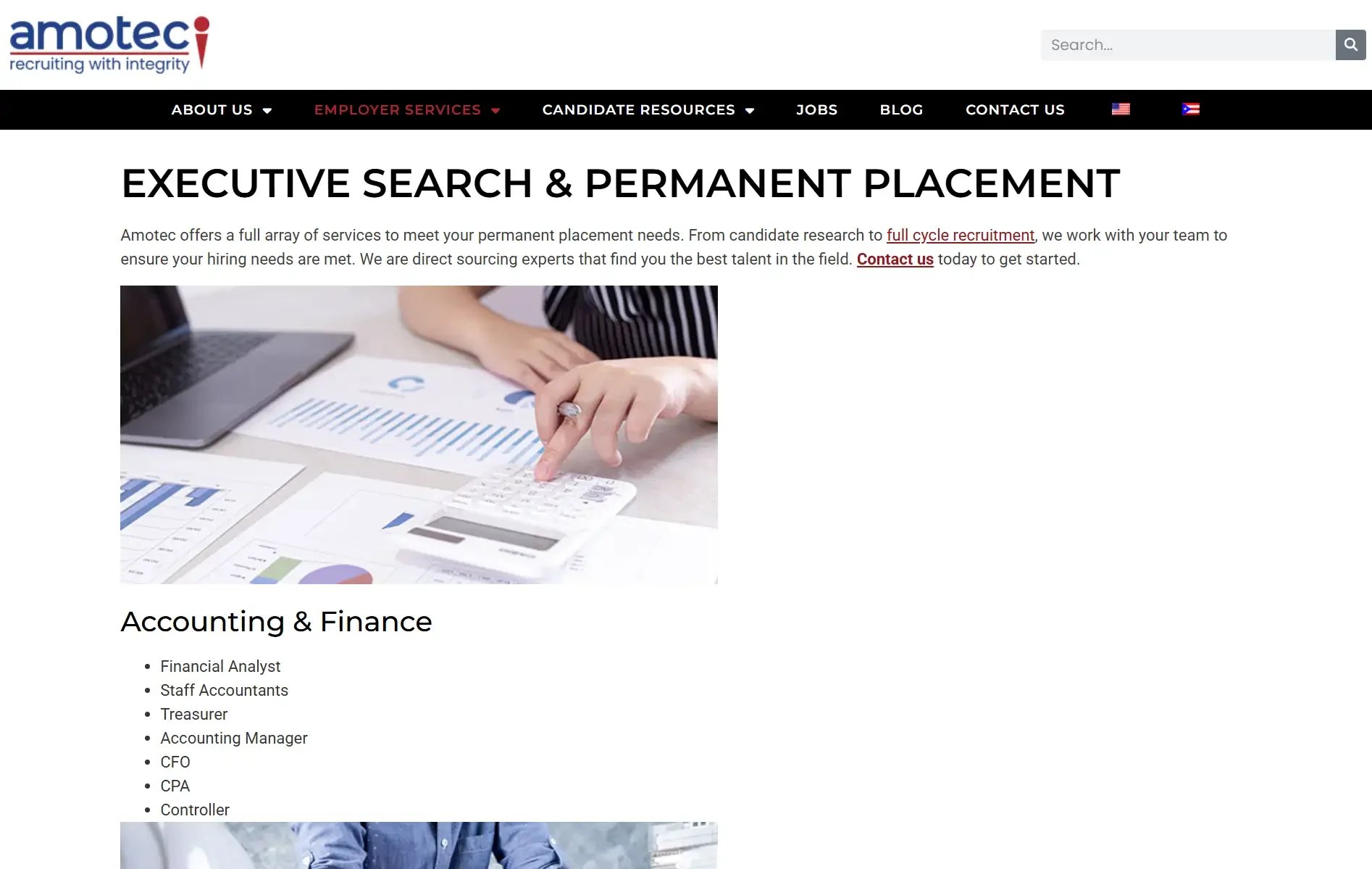 Amotec Inc. website