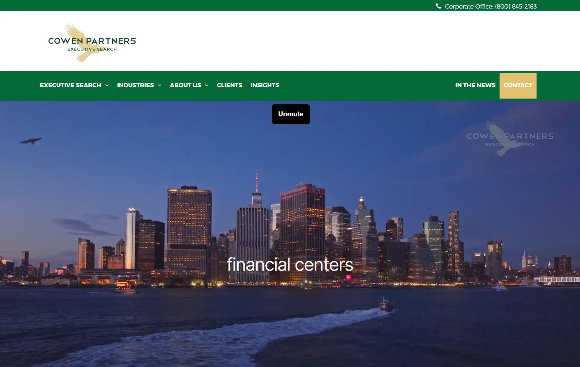 Cowen Partners website