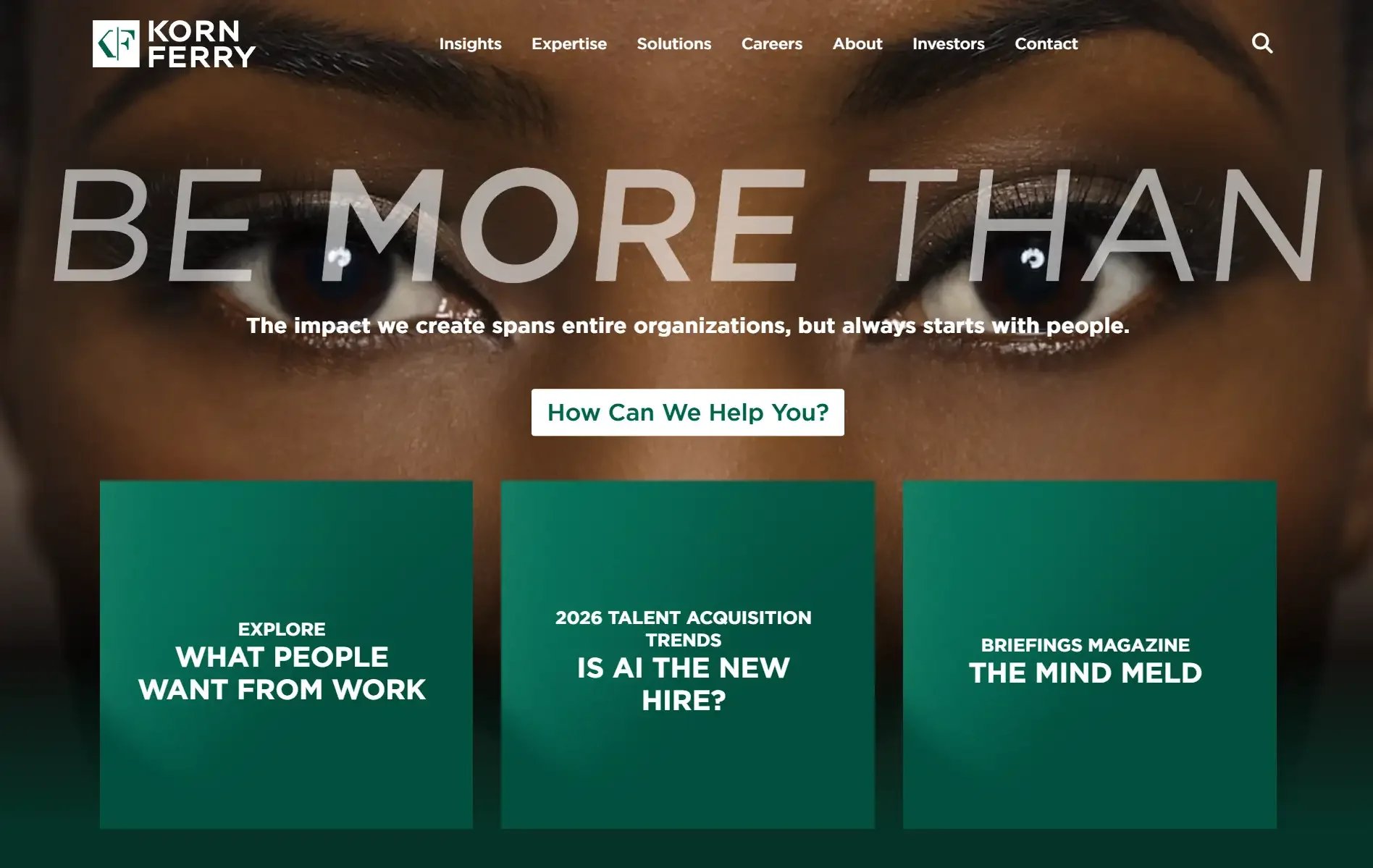 Korn Ferry website