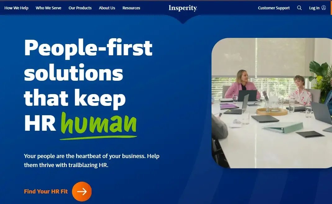 Insperity website