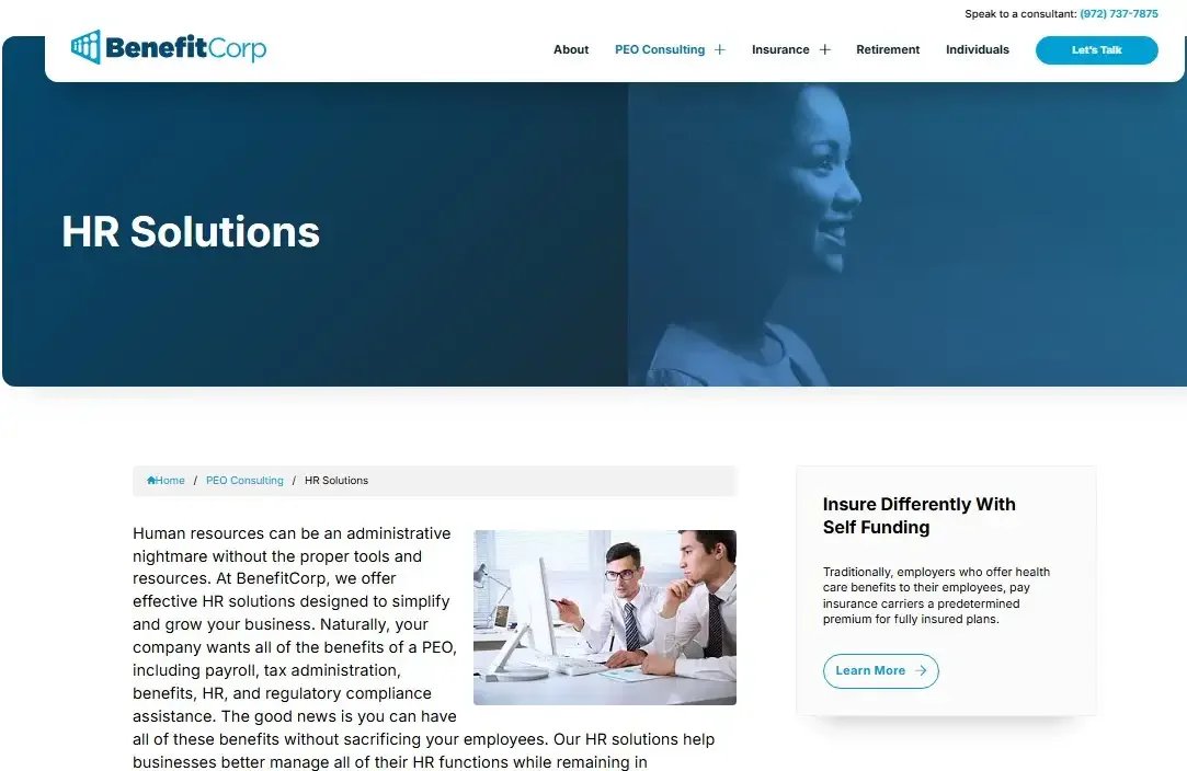 BenefitCorp website