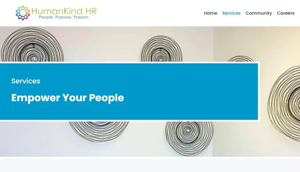 HumanKind HR website