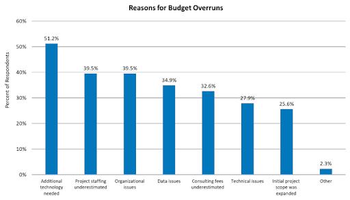 Reasons for Budget Overruns