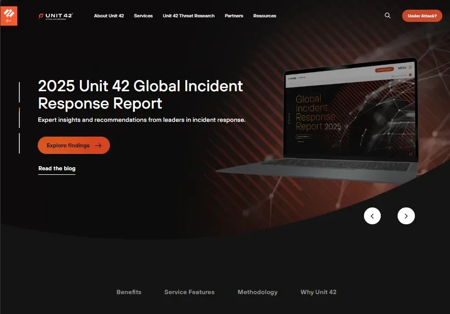 Unit 42, Palo Alto Networks website