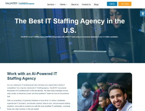 VALiNTRY website