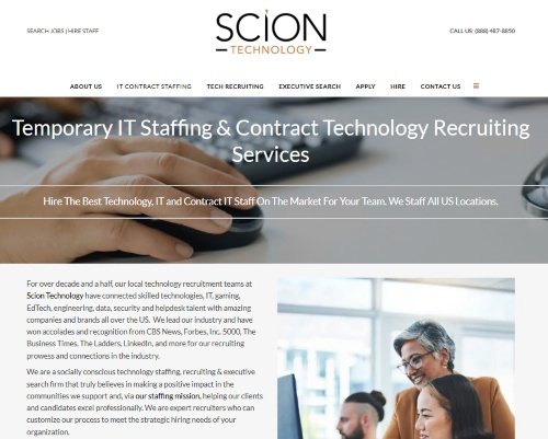 Scion Technology website