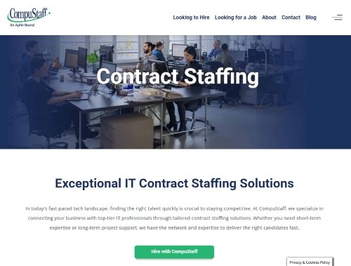 CompuStaff website