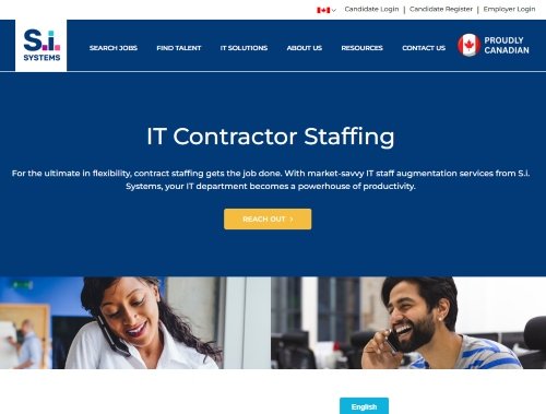 S.i. Systems website