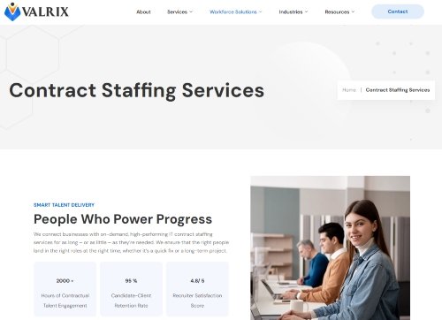 Valrix website