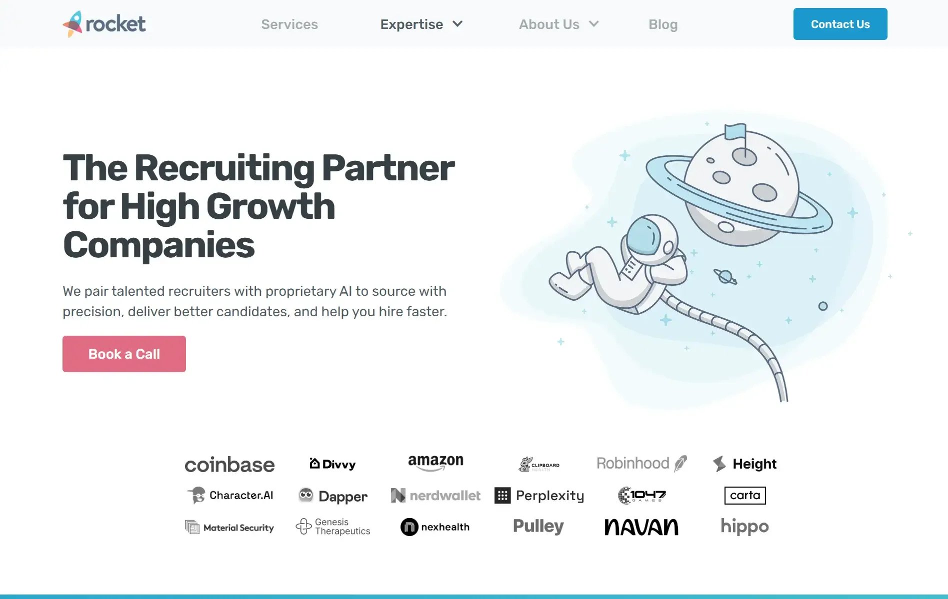 Rocket (GetRocket) website