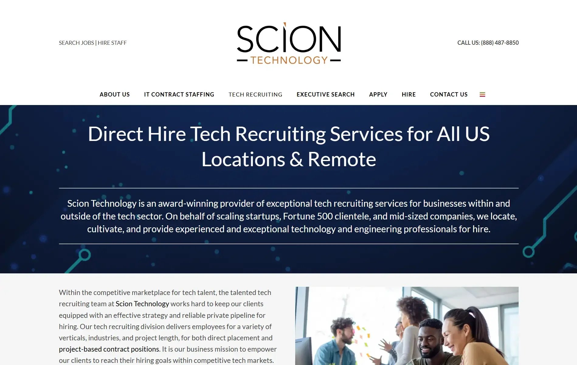 Scion Technology website