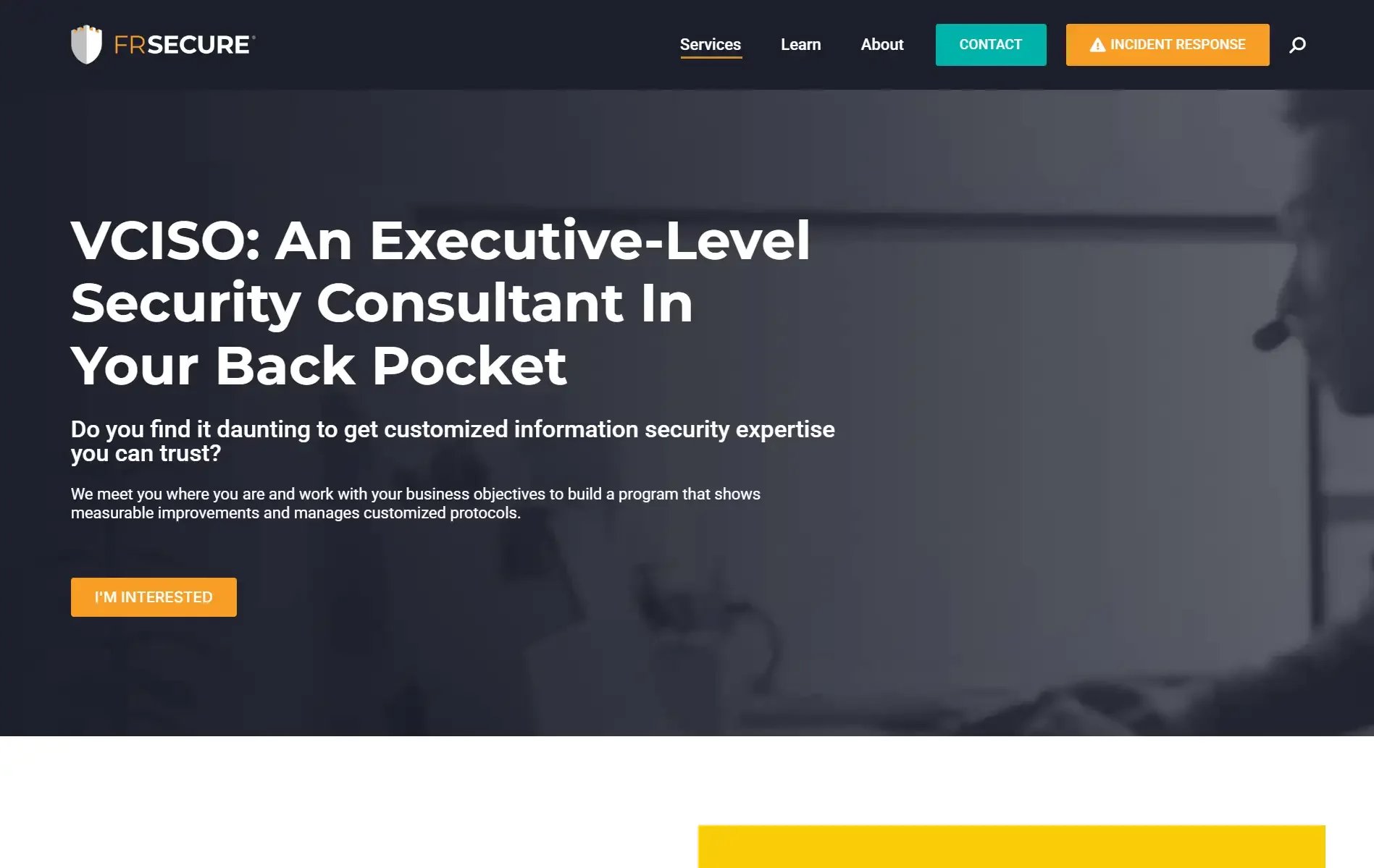 FRSecure website