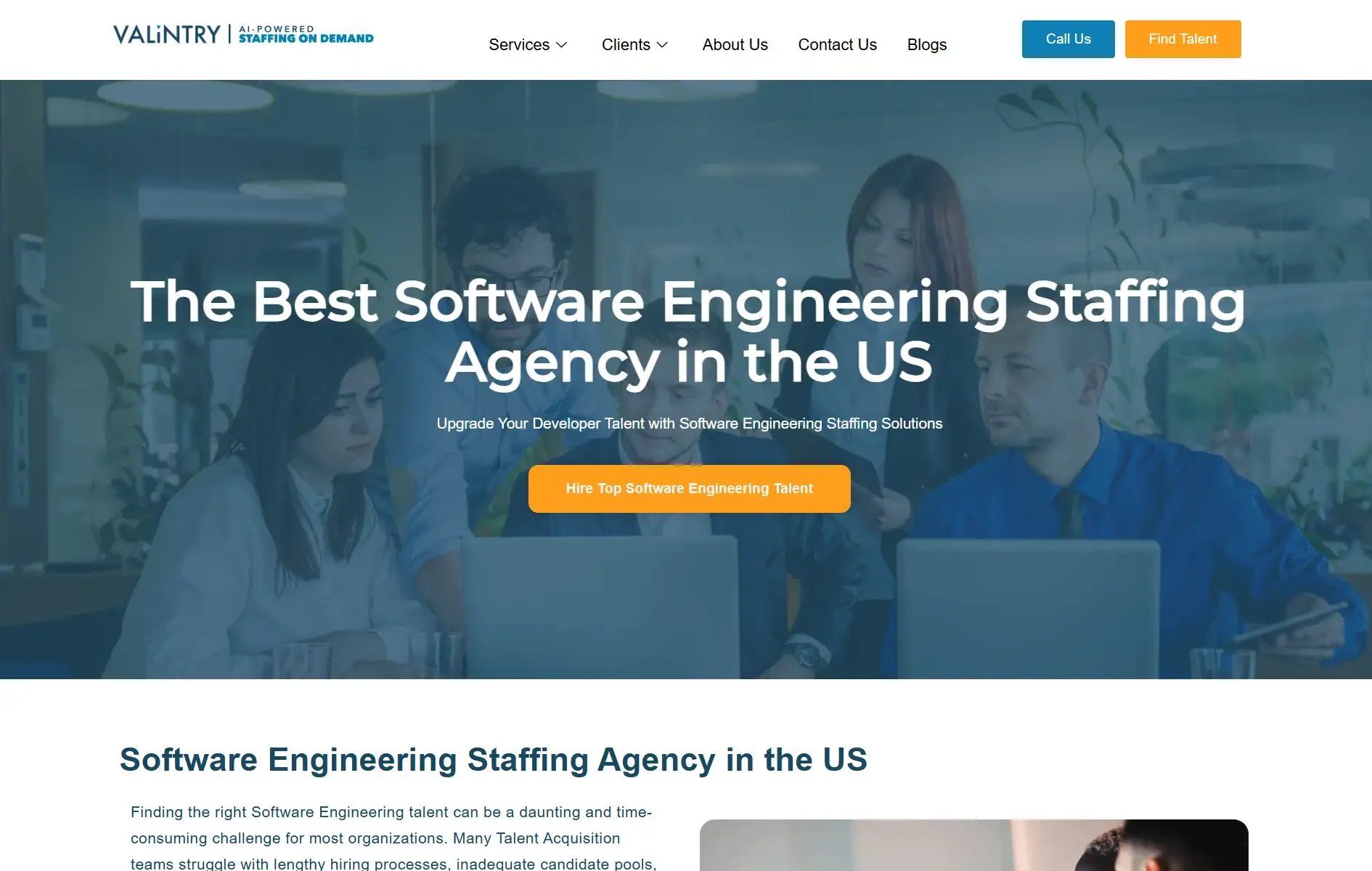 VALiNTRY website