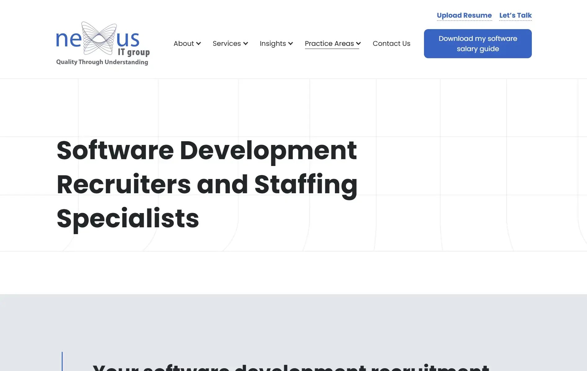 Nexus IT Group website
