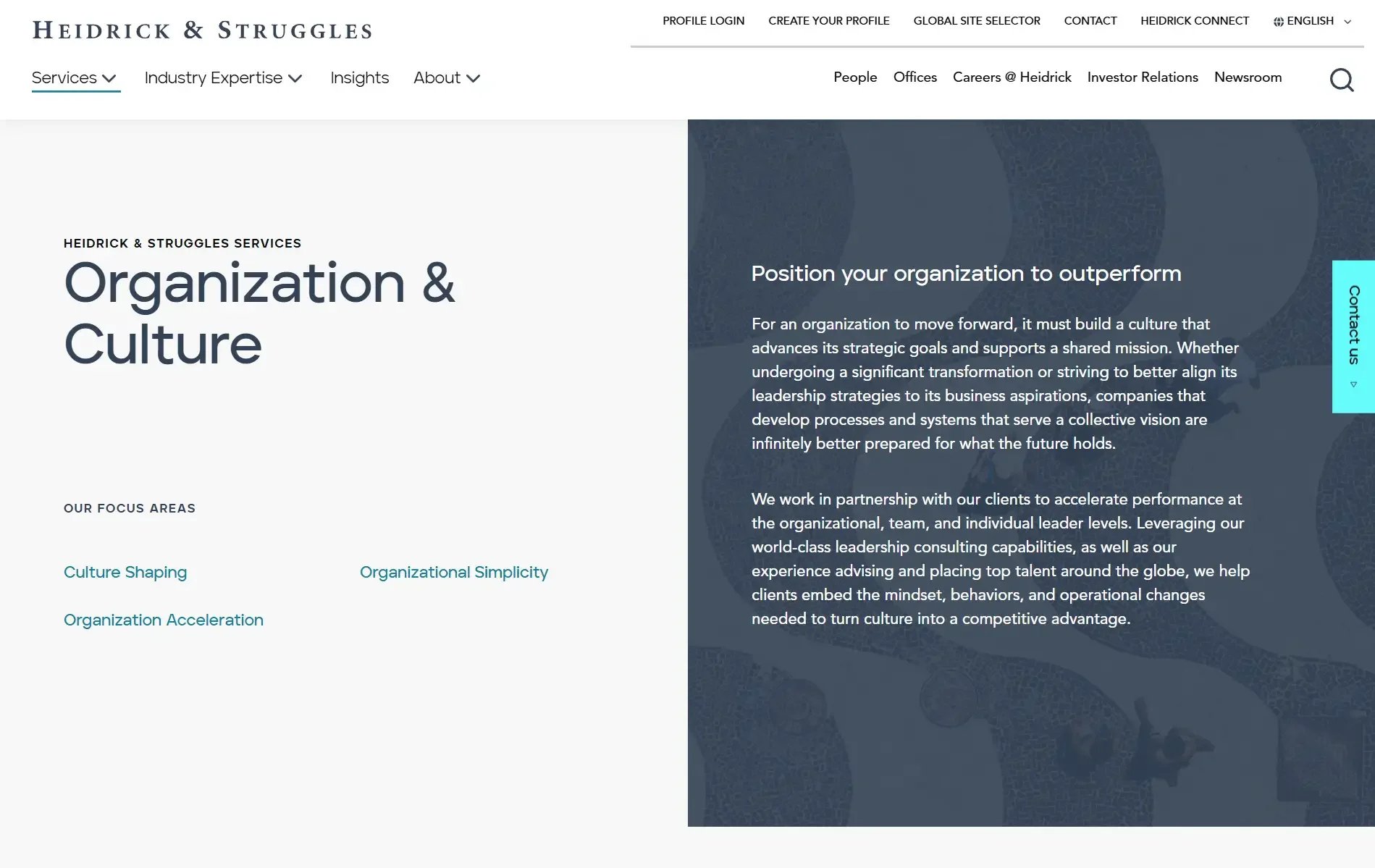 Heidrick & Struggles website