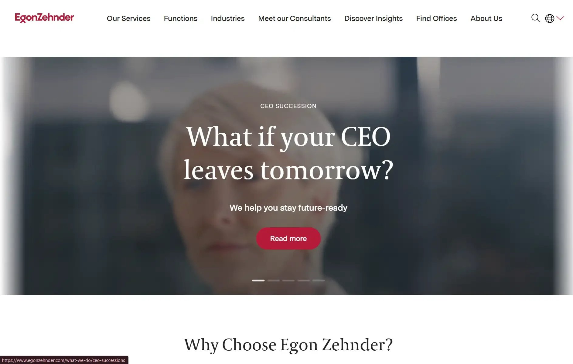Egon Zehnder website