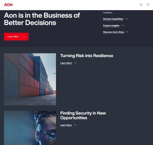 AON Hewitt (AON) website
