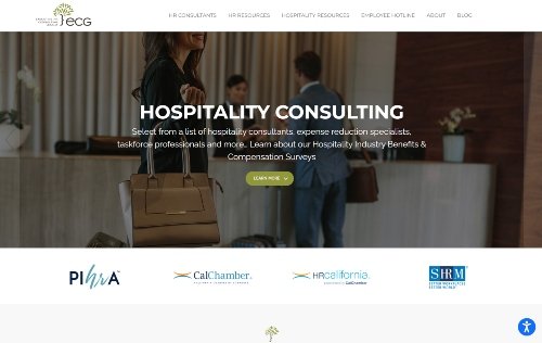 Executive HR Consulting Group website
