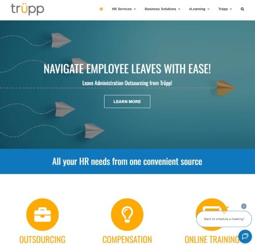 Trüpp website