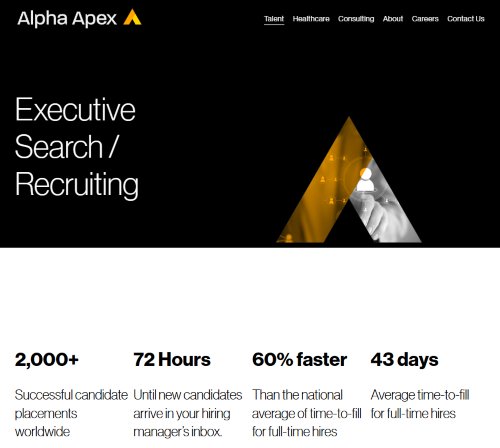 Alpha Apex Group website