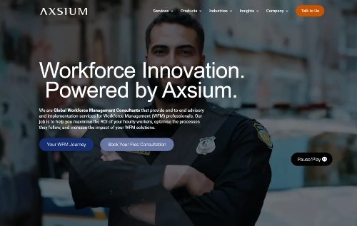 Axsium Group website