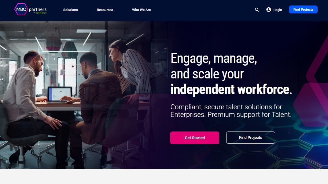 MBO Partners website