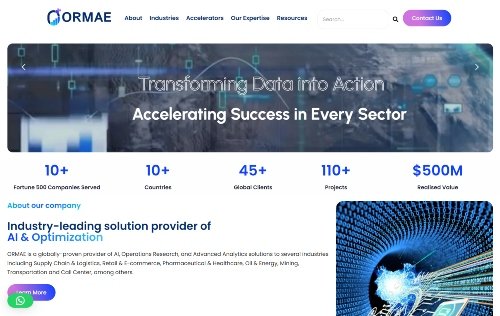 ORMAE website