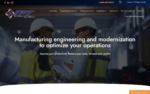 The Productivity Team website