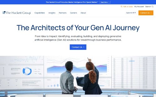 The Hackett Group website