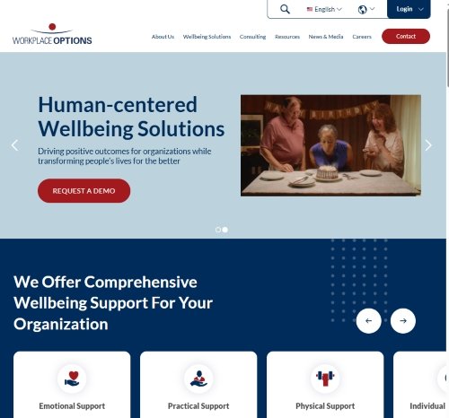 Workplace Options website