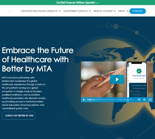 Global Healthcare Resources website