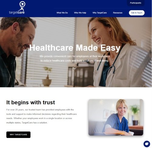 TargetCare website