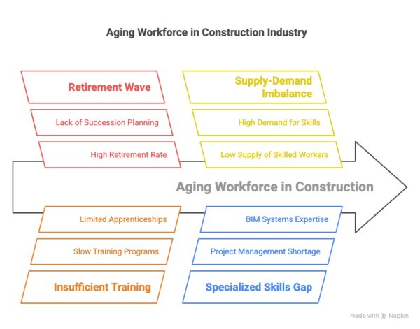 Aging Construction Workforce and Accelerated Baby Boomer Retirements