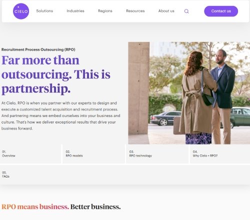 Cielo website
