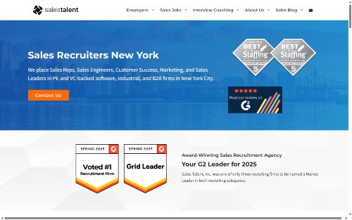 Sales Talent Inc. website