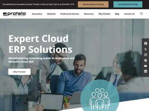 Protelo, Inc website