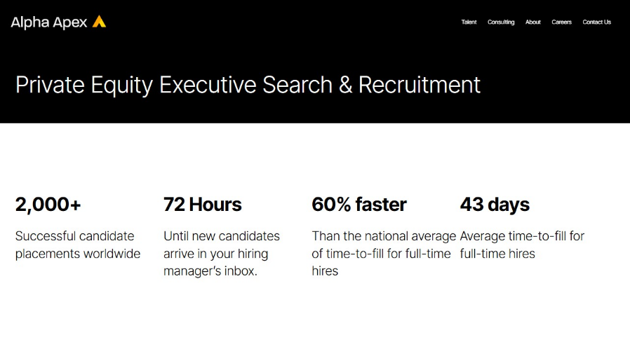 Alpha Apex Group website