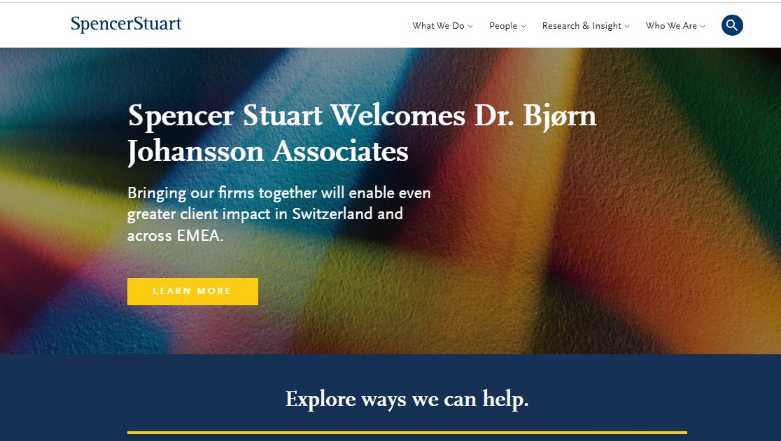 Spencer Stuart website