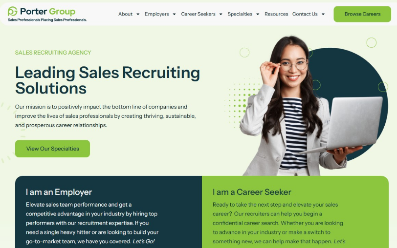 Porter Group website
