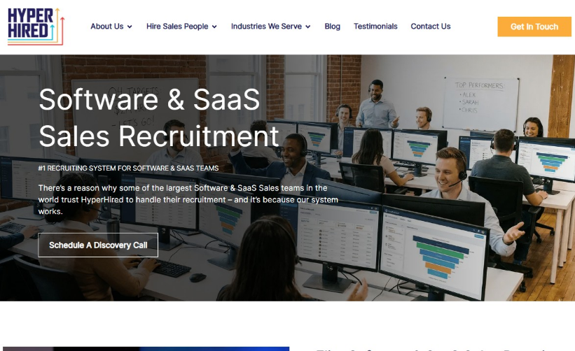 HyperHired website