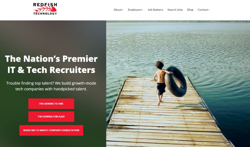 Redfish Technology website