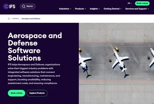 IFS Cloud website