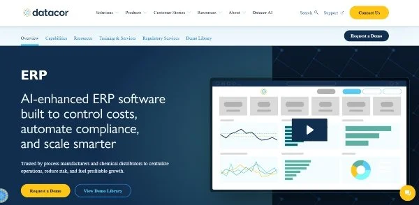 Datacor website