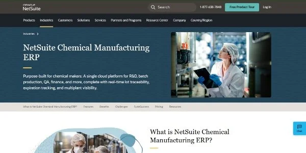 NetSuite website