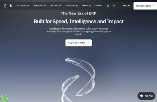 QAD Adaptive ERP website