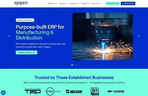 SYSPRO website