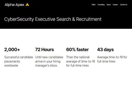 Alpha Apex Group website