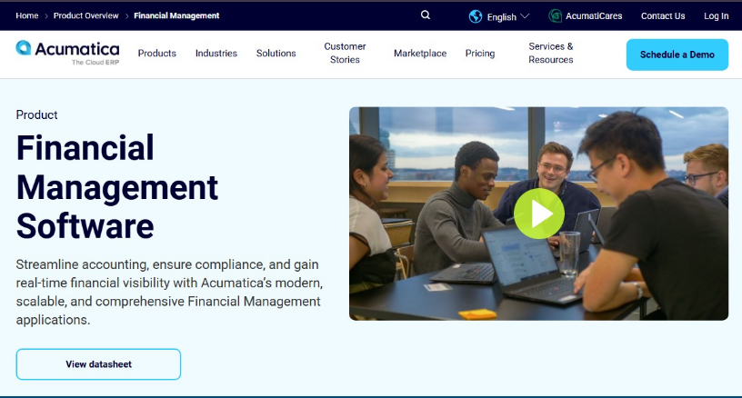Acumatica website