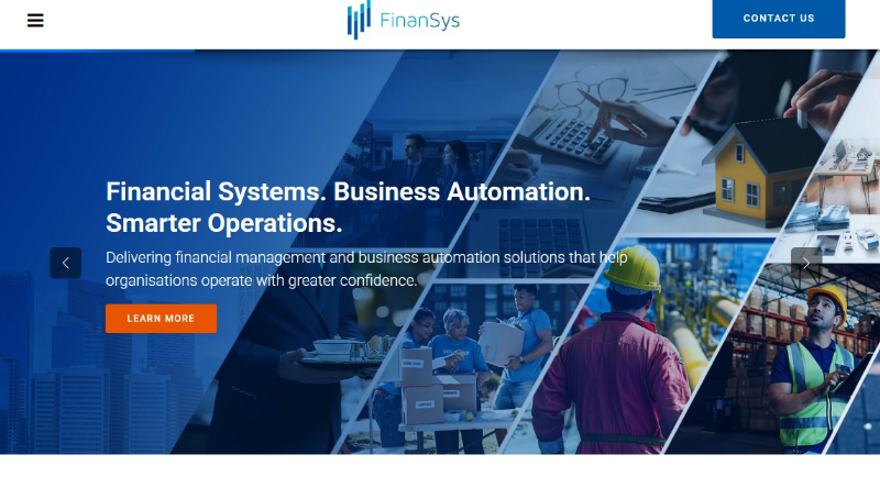 FinanSys website